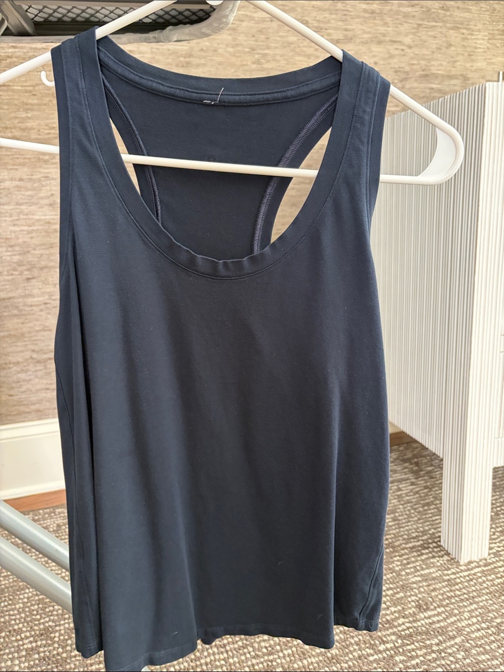 Classic Navy Racerback Tank Top - Lightweight lululemon love 4 navy